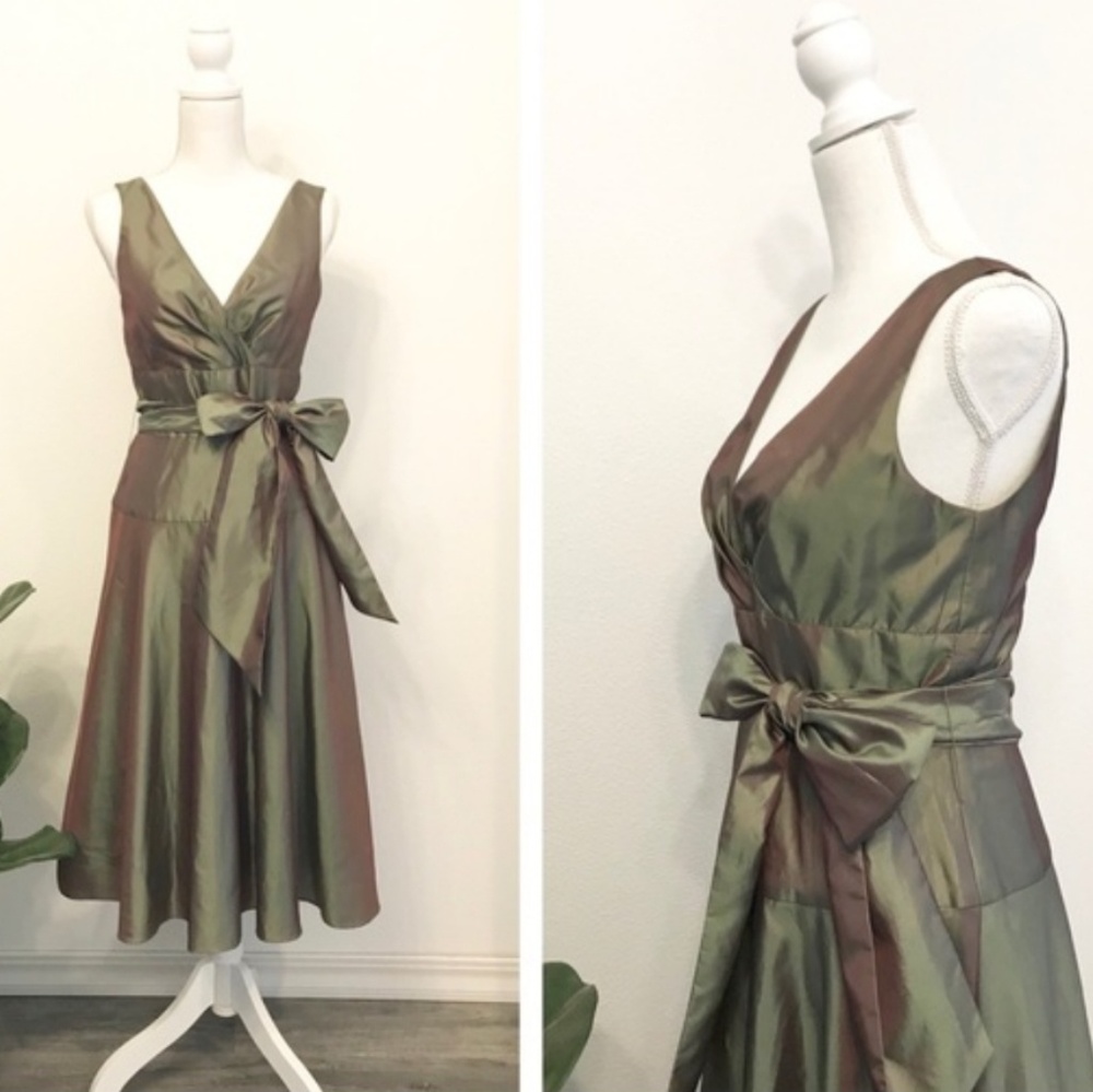 BCBG PARIS IRIDESCENT PROM DRESS